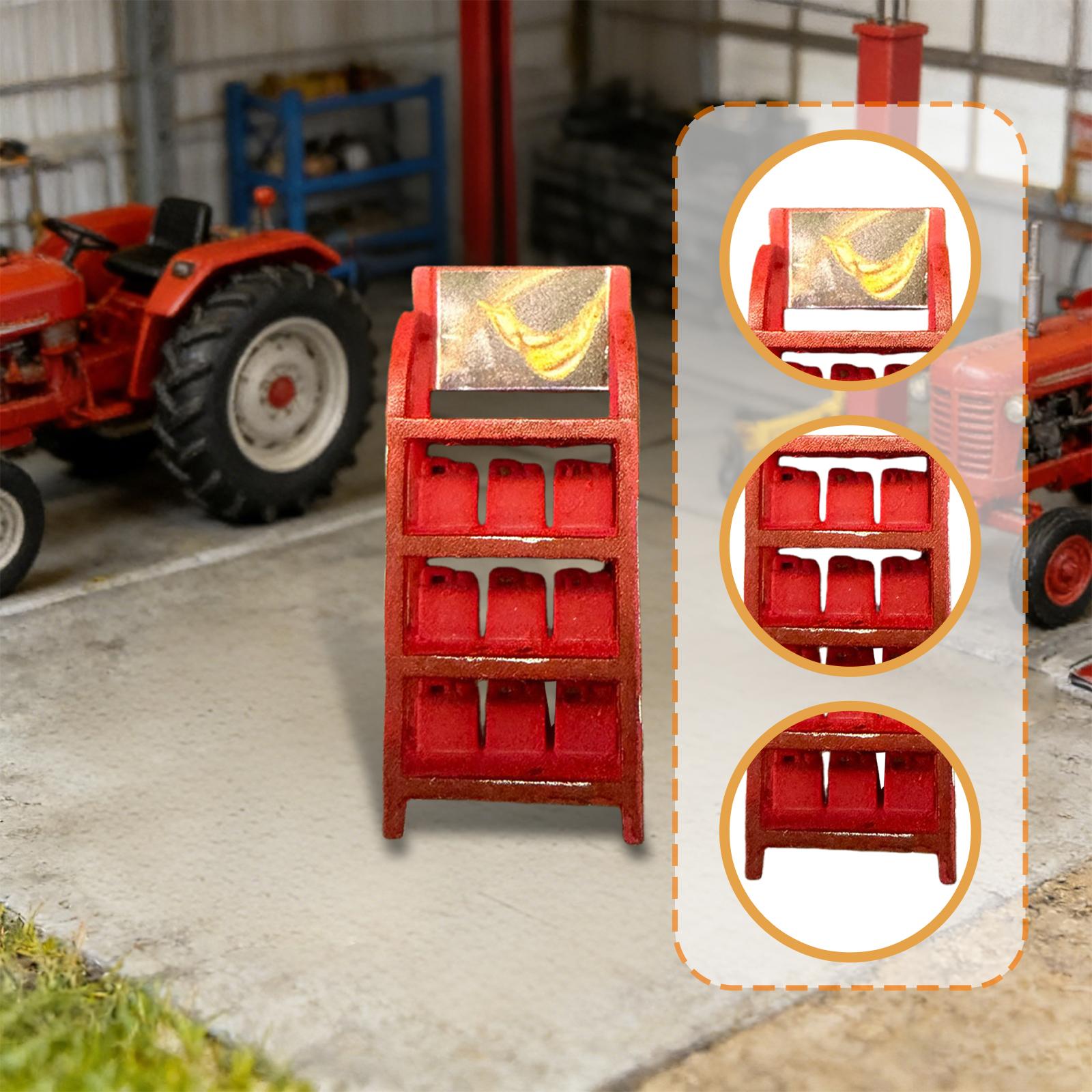 1:64 Auto Oil Rack Model Photo - Auto Repair Shop Photos ulasan dan harga