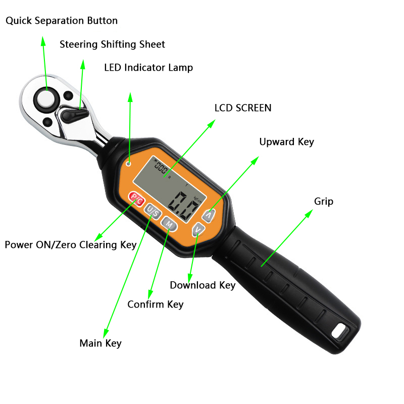 Professional and Cheap Factory - Torque Wrench Digital ulasan dan harga