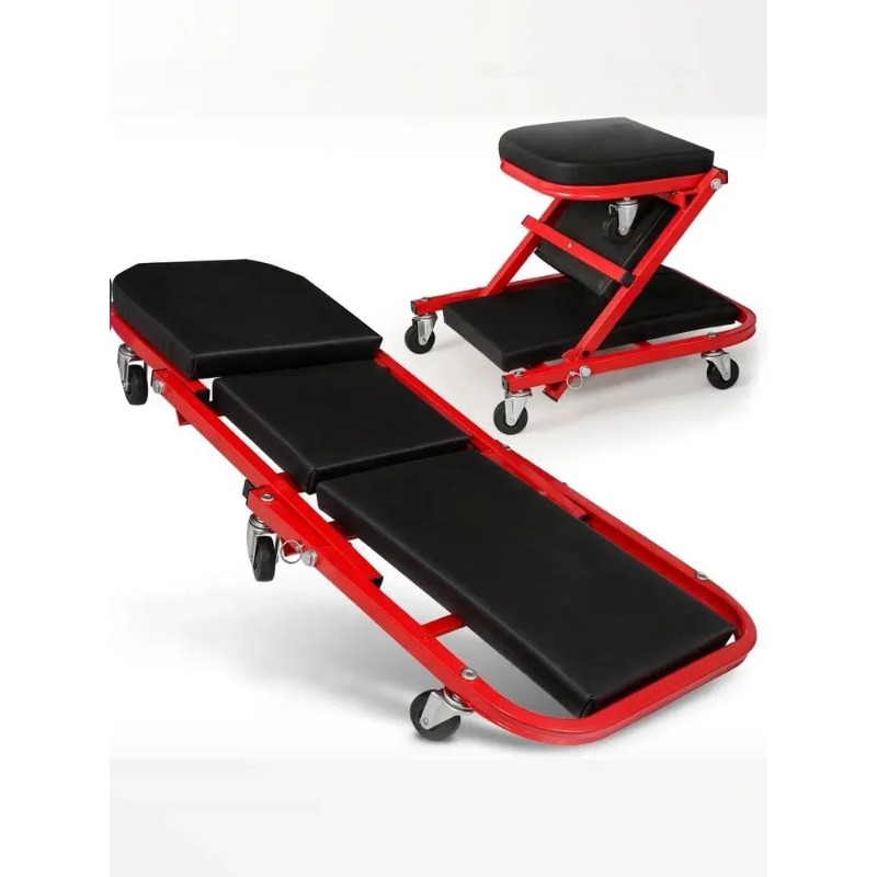 Foldable Z Creeper 2in1 Rollin - Garage Creeper Roller ulasan dan harga