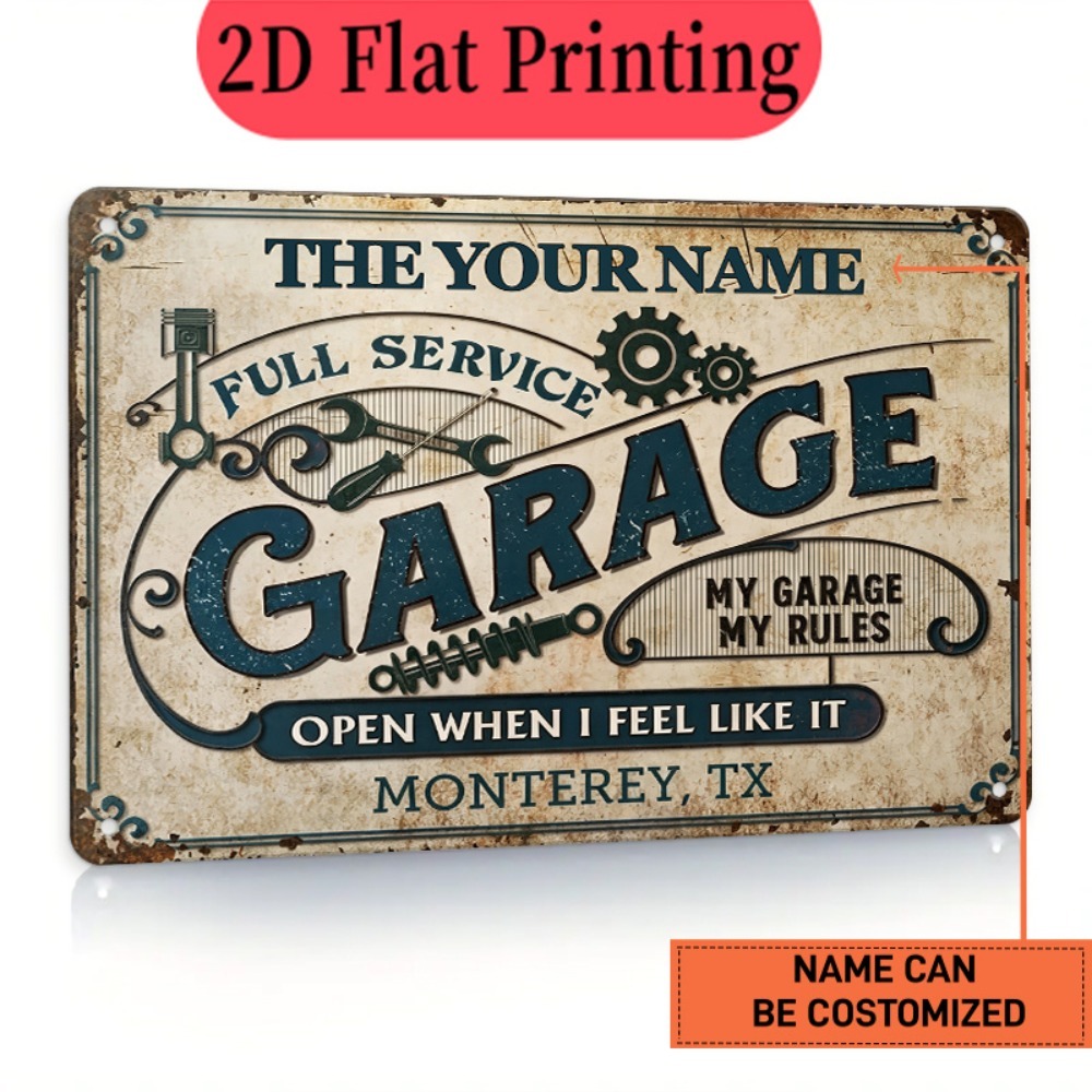 Personalized Custom YOUR NAME  - Auto Repair Shop Names ulasan dan harga
