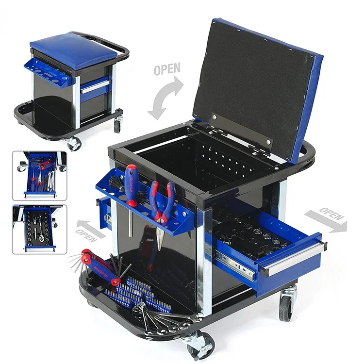 Garage Rolling Toolbox Creeper - Garage Creeper Roller ulasan dan harga
