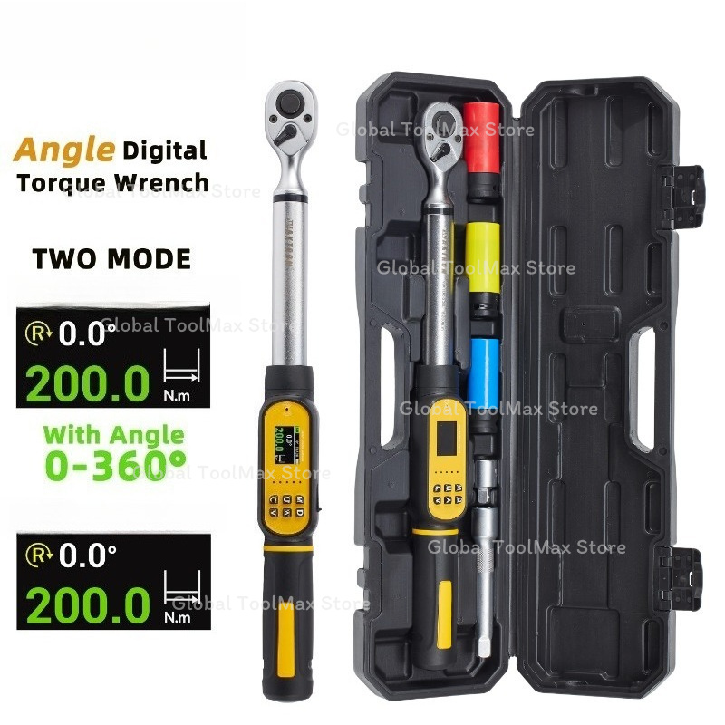 Digital Angle Torque Wrench 6P - Torque Wrench Digital ulasan dan harga