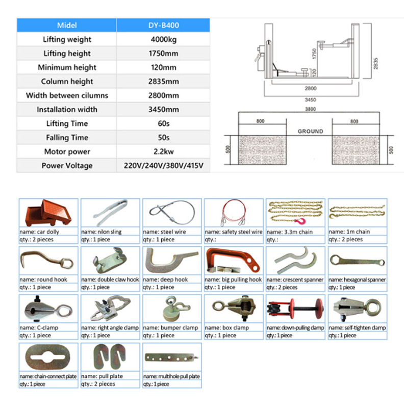 CE Certified Auto Body Repair  - Auto Repair Shop Equipment ulasan dan harga