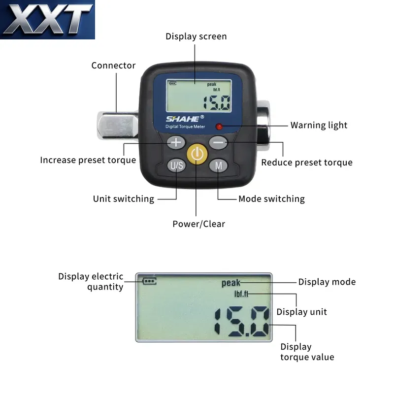 XXT Shahe Digital Torque Wrenc - Torque Wrench Digital ulasan dan harga
